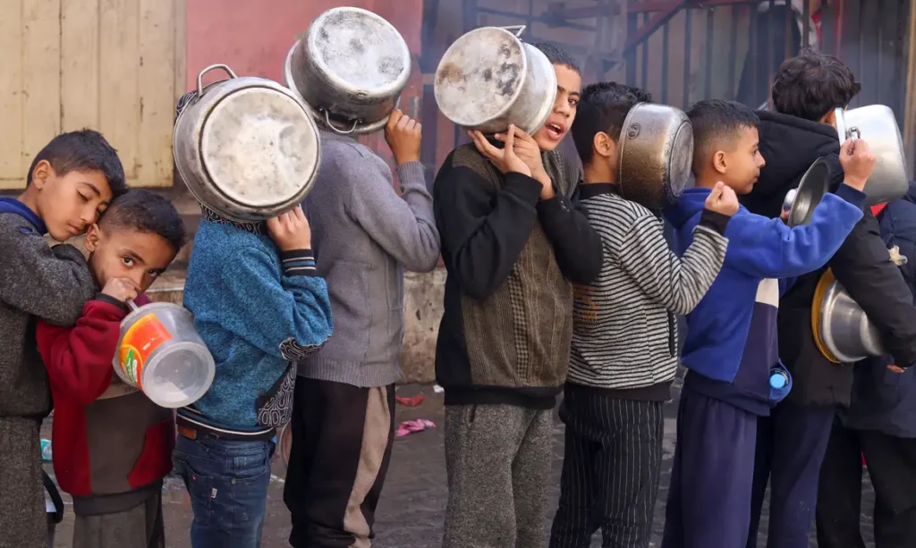 Gaza: 21 crianças morreram de fome nas últimas 72 horas