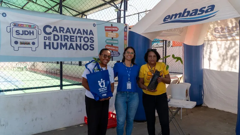 Embasa leva ação socioambiental a Carinhanha e Palmas do Monte Alto