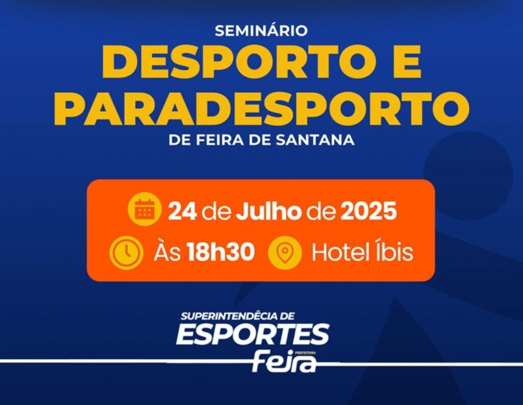 Feira de Santana fortalece esporte com seminário