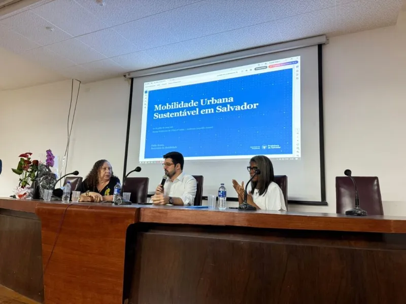 Semob apresenta avanços da mobilidade sustentável em palestra na Ufba