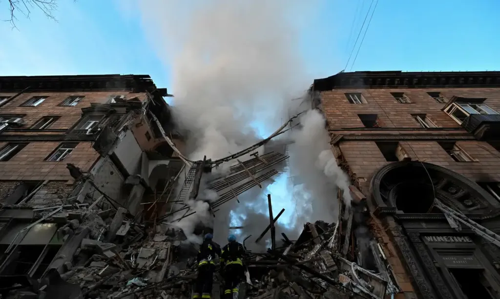 Rússia bombardeia várias regiões ucranianas durante a madrugada