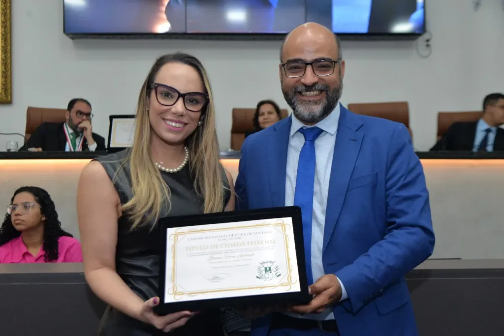 “Eu quero que no futuro não precisemos mais da Lei Maria da Penha”, diz nova cidadã feirense