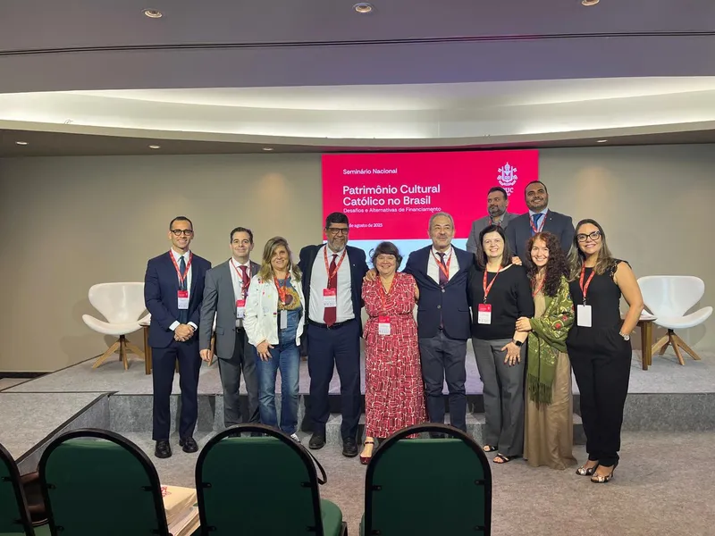 MPBA participa de seminário nacional sobre preservação do patrimônio cultural católico brasileiro