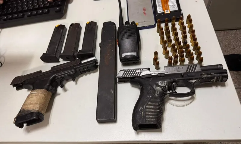 Armas e munições são apreendidos em ação integrada na Federação