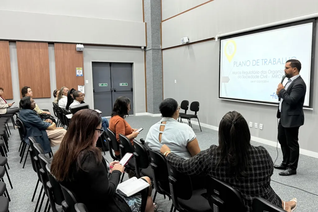 Gestores públicos são capacitados sobre a Lei MROSC