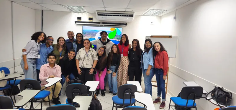 Em visita à Embasa, estagiários da Secom aprendem sobre os desafios da comunicação pública